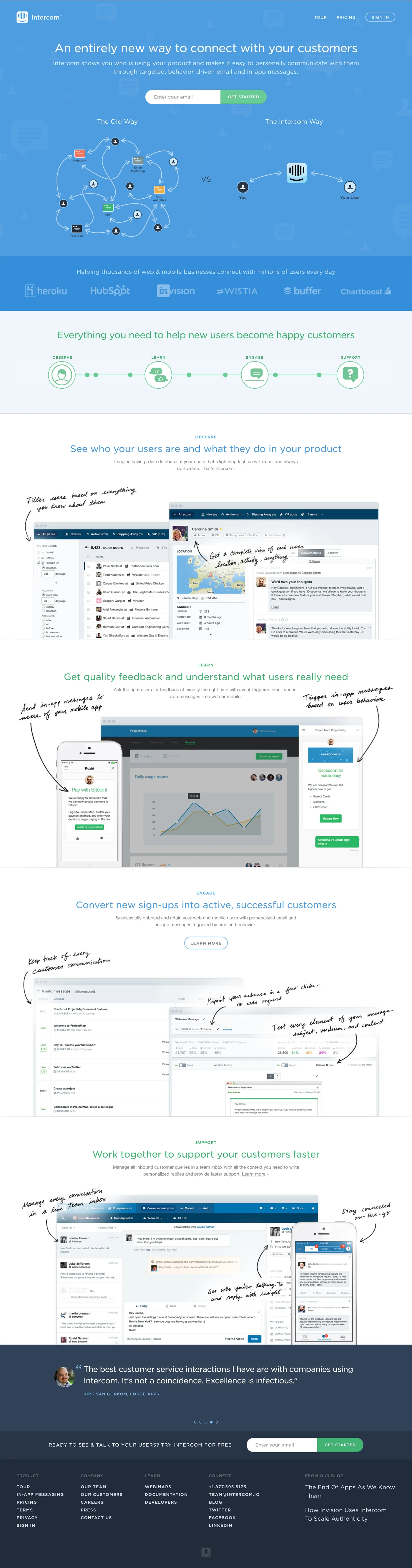 Homepage, Oct 2014