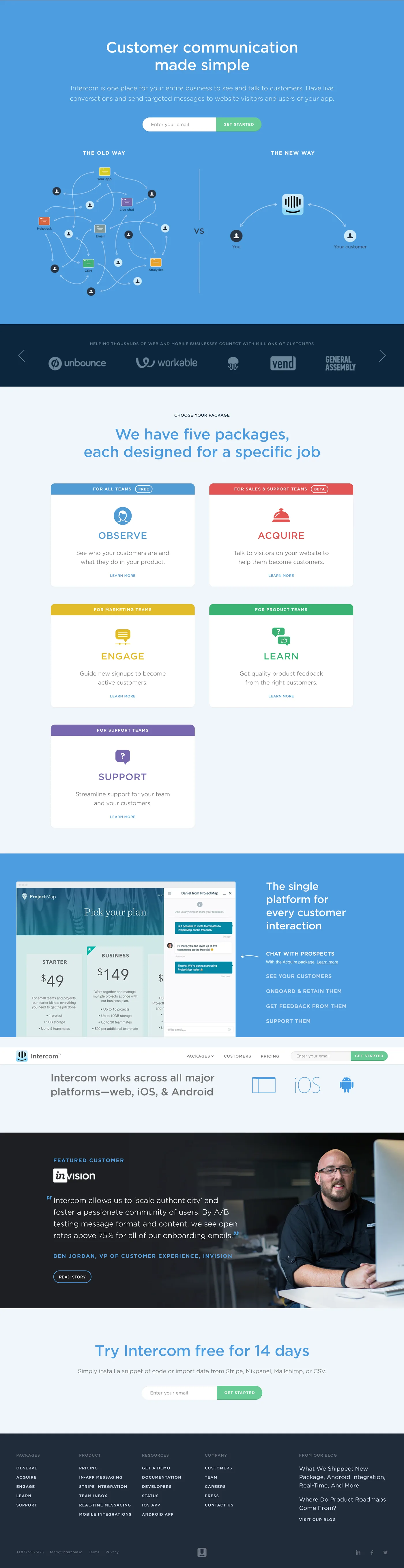 Homepage, Jun 2015